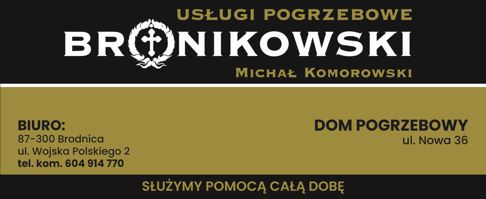 organizacja pogrzebów BRODNICA